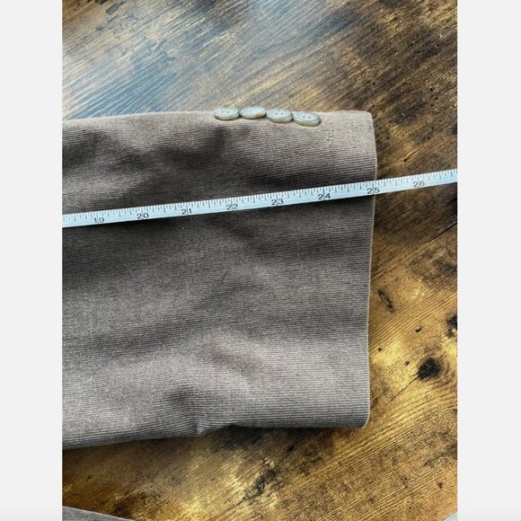 Calvin Klein Brown Corduroy Two Button Blazer Sport Coat - 54R - Picture 7 of 15